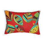 Load image into Gallery viewer, Decorative Throw Pillow - Double Sided Sofa Pillow / Red Autumn Leaves - KME means the very best
