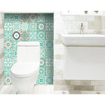 Load image into Gallery viewer, Decorative Tile stickers set of 24 Peel &amp; Stick - KME means the very best
