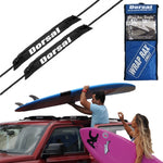 Load image into Gallery viewer, Dorsal Universal Soft Racks with Car Roof Pads Tie Down Straps Storage Bag for Surfboards Kayak Canoe Paddleboards - KME means the very best
