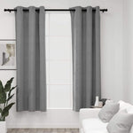 Load image into Gallery viewer, Drapes Blackout Curtain with Rings Velvet Blind Drape Multi Colors/Sizes - KME means the very best
