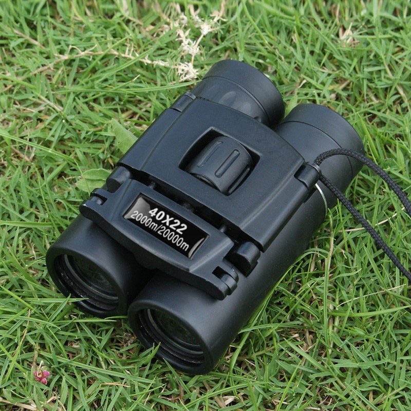 ELECMINUTE - 40x22 HD Powerful Binoculars 2000M Long Range Folding Mini Telescope BAK4 FMC Optics For Hunting Sports Outdoor Camping Travel - KME means the very best