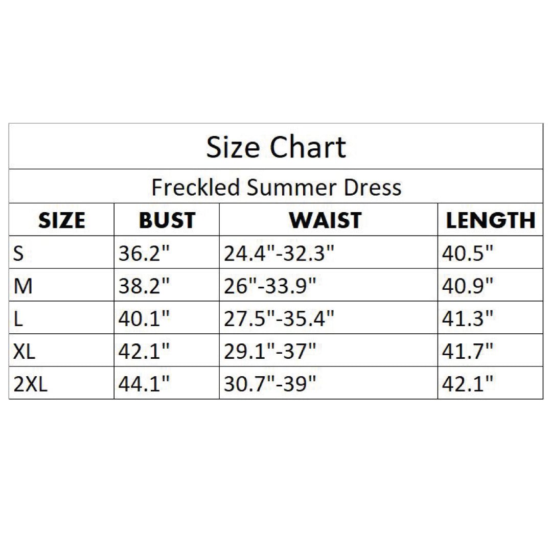Freckled Summer Dress - KME means the very best