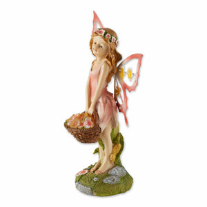 Garden Statue Pink Fairy Solar - KME means the very best