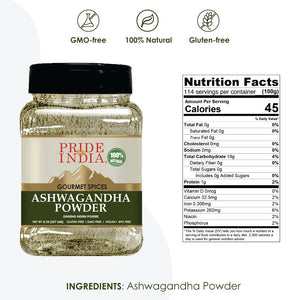 Gourmet Ashwagandha Root Ground Powder - KME means the very best