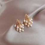 Load image into Gallery viewer, Honey Bee Pearl Earrings - KME means the very best
