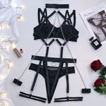 Load image into Gallery viewer, Ignite the Night: Fashion Export Nightclub Lace Sexy Bra for a Christmas of Sensuous Festivity - KME means the very best
