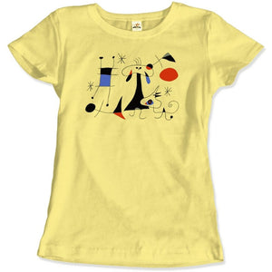 Joan Miro El Sol (The Sun) 1949 Artwork T-Shirt - KME means the very best