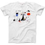 Load image into Gallery viewer, Joan Miro El Sol (The Sun) 1949 Artwork T-Shirt - KME means the very best

