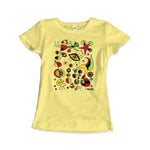 Load image into Gallery viewer, Joan Miro Peces de Colores (Colorful Fish) Artwork T-Shirt - KME means the very best
