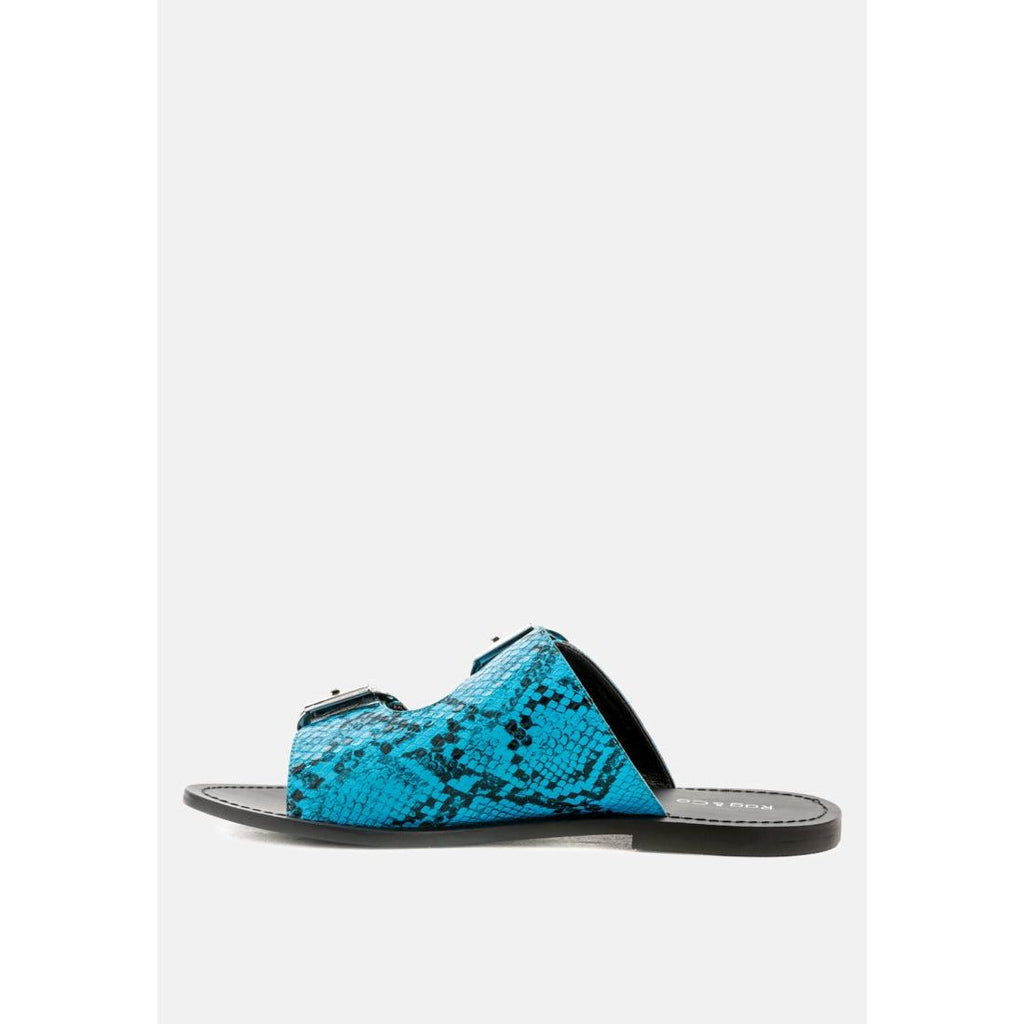 Kelly Flat Sandal With Buckle Straps For Women - KME means the very best