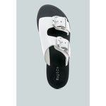 Load image into Gallery viewer, Kelly Flat Sandal With Buckle Straps For Women - KME means the very best
