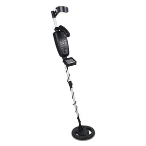 LCD Screen Metal Detector with Headphones - Black - KME means the very best