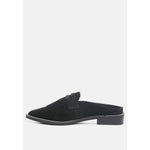 Load image into Gallery viewer, Lena Suede Walking Loafer Mules For Women - KME means the very best
