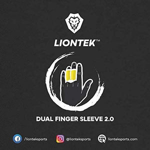 LIONTEK BJJ Double Finger Sleeve Tape Replacement - KME means the very best