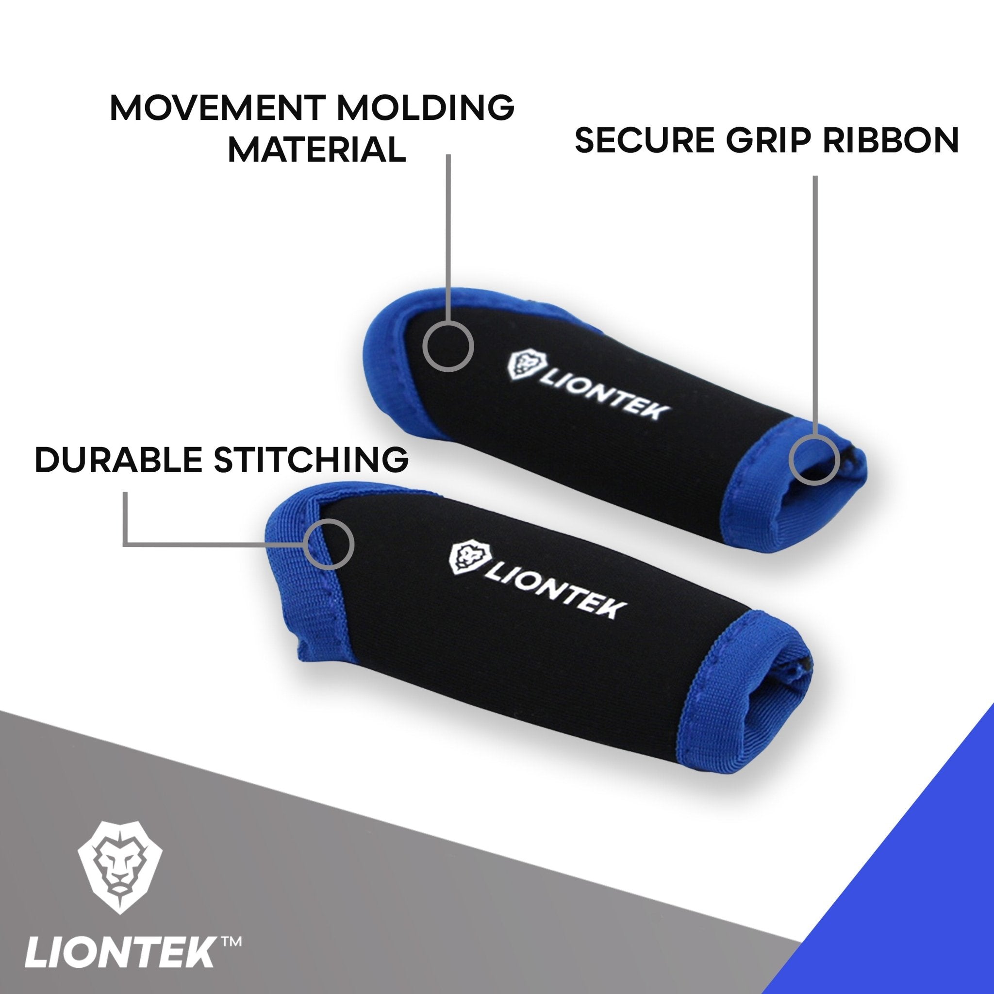 LIONTEK Single Finger Sleeve Pair - Sports Compression Finger Sleeve for BJJ, MMA, Basketball, Weight Lifting, and More - KME means the very best