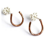 Load image into Gallery viewer, Lucky Horseshoe Stud Earrings - KME means the very best
