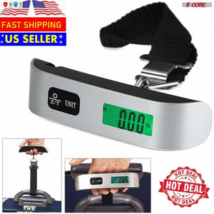 Luggage Scale Handheld Portable Electronic Digital Hanging Travel 110 lbs LSS-004 5Core - KME means the very best