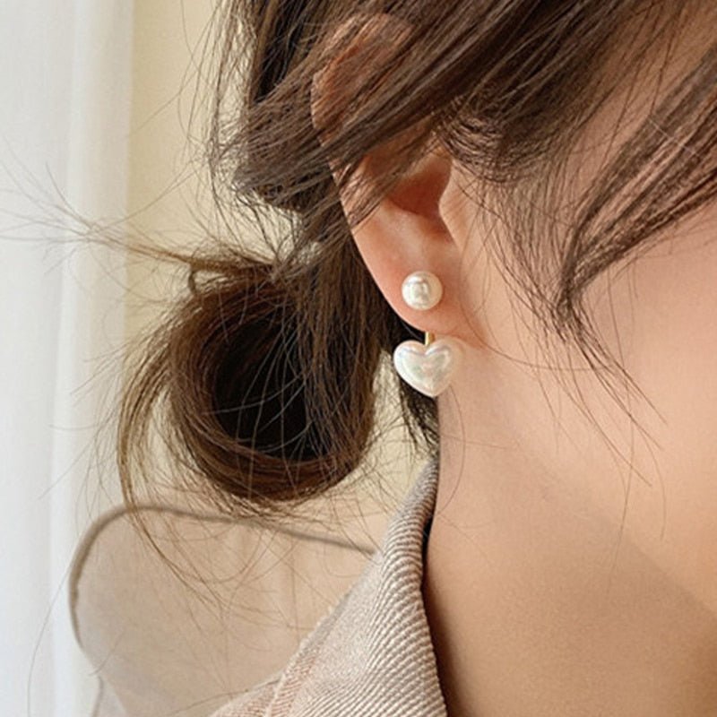 LYGDHR - Drop Pearl Flower Earring - KME means the very best