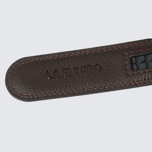 MAYFIELD No Hole Unisex Belt I Brown - KME means the very best