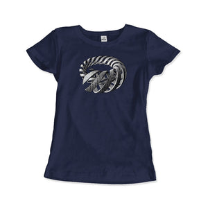 MC Escher Spirals Art T-Shirt - KME means the very best