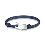 Load image into Gallery viewer, MKENDN Navy style Whale Tail Anchor Bracelet For Men &amp; Women - KME means the very best
