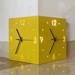 Load image into Gallery viewer, Nordic Square Modern Corner Wall Clock - KME means the very best
