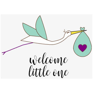 Organic new baby gift set - welcome little one! - KME means the very best