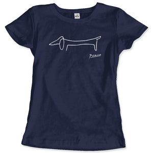Pablo Picasso Dachshund Dog (Lump) Artwork T-Shirt - KME means the very best