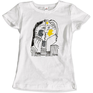 Pablo Picasso The Kiss 1979 Artwork T-Shirt - KME means the very best