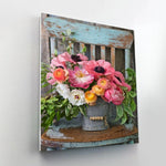 Load image into Gallery viewer, Painting Kit DIY Flowers On Chair Paint By Numbers Painting Kit - KME means the very best
