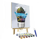 Load image into Gallery viewer, Painting Kit Island LighVert Paint By Numbers Painting Kit - KME means the very best
