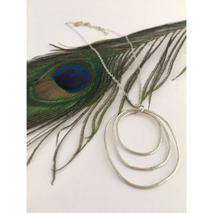 Peacock Feather Necklace - KME means the very best