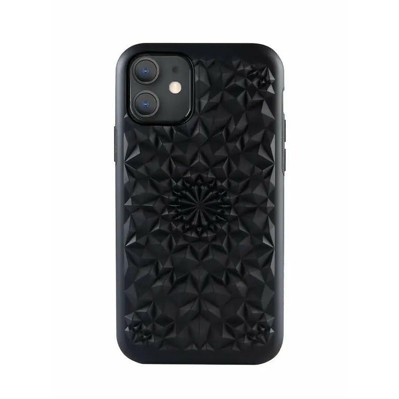 Phone Case Matte Black Kaleidoscope iPhone Case - KME means the very best