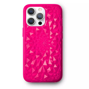 Phone Case Neon Pink Kaleidoscope iPhone Case - KME means the very best