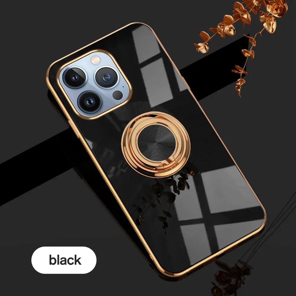 Phone Cases For iPhone 14 Anacotte Ringora Magnetic Ring Stand iPhone case - KME means the very best