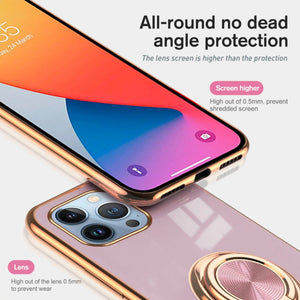 Phone Cases For iPhone 14 Anacotte Ringora Magnetic Ring Stand iPhone case - KME means the very best