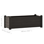 Load image into Gallery viewer, Planter Flower Box Raised Flower Bed Outdoor Planter for Patio Lawn-vidaXL - KME means the very best
