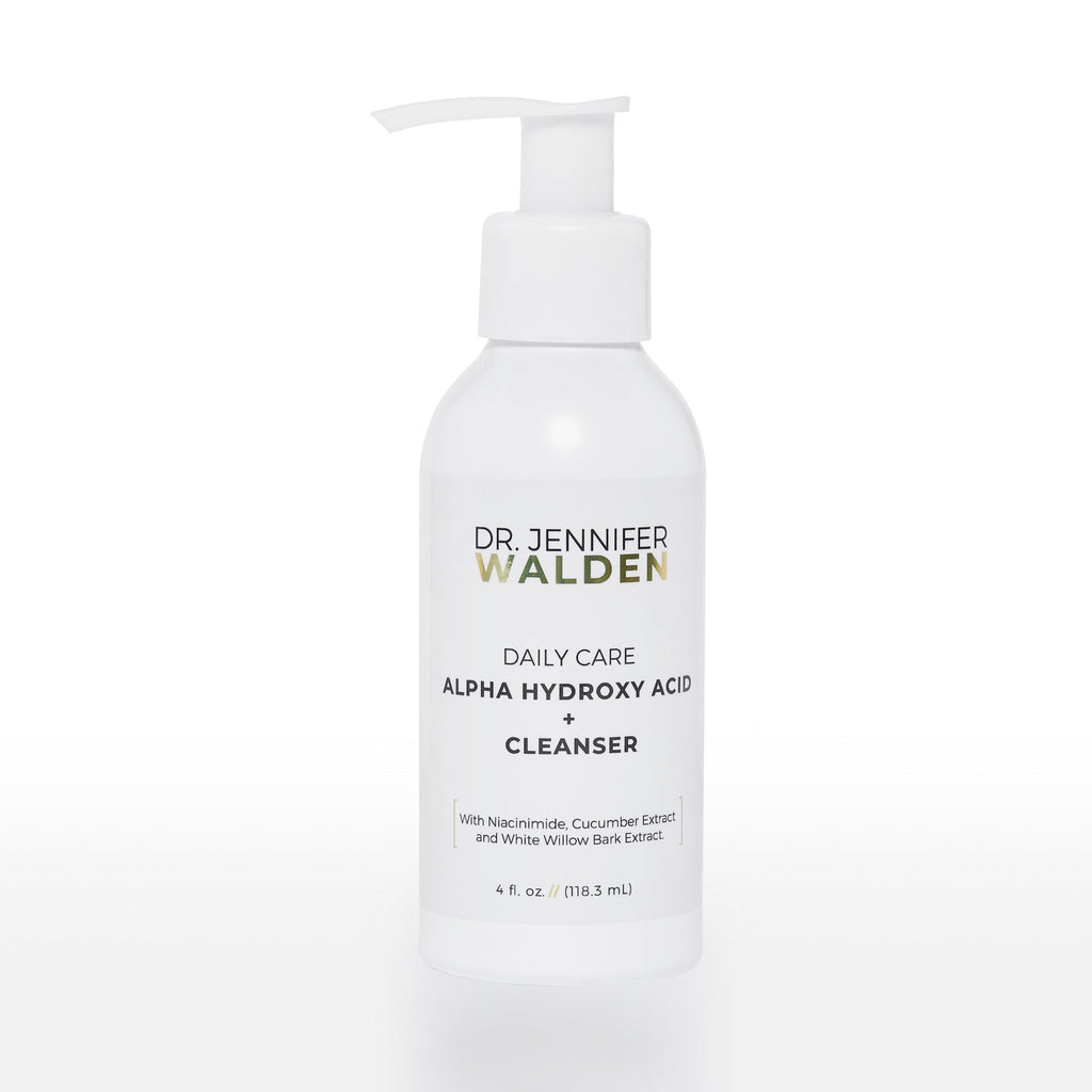 Radiant Glow: Alpha Hydroxy Acid Exfoliating Cleanser for Brighter, Evenly Toned Skin – Organic Formula for All Skin Types - KME means the very best