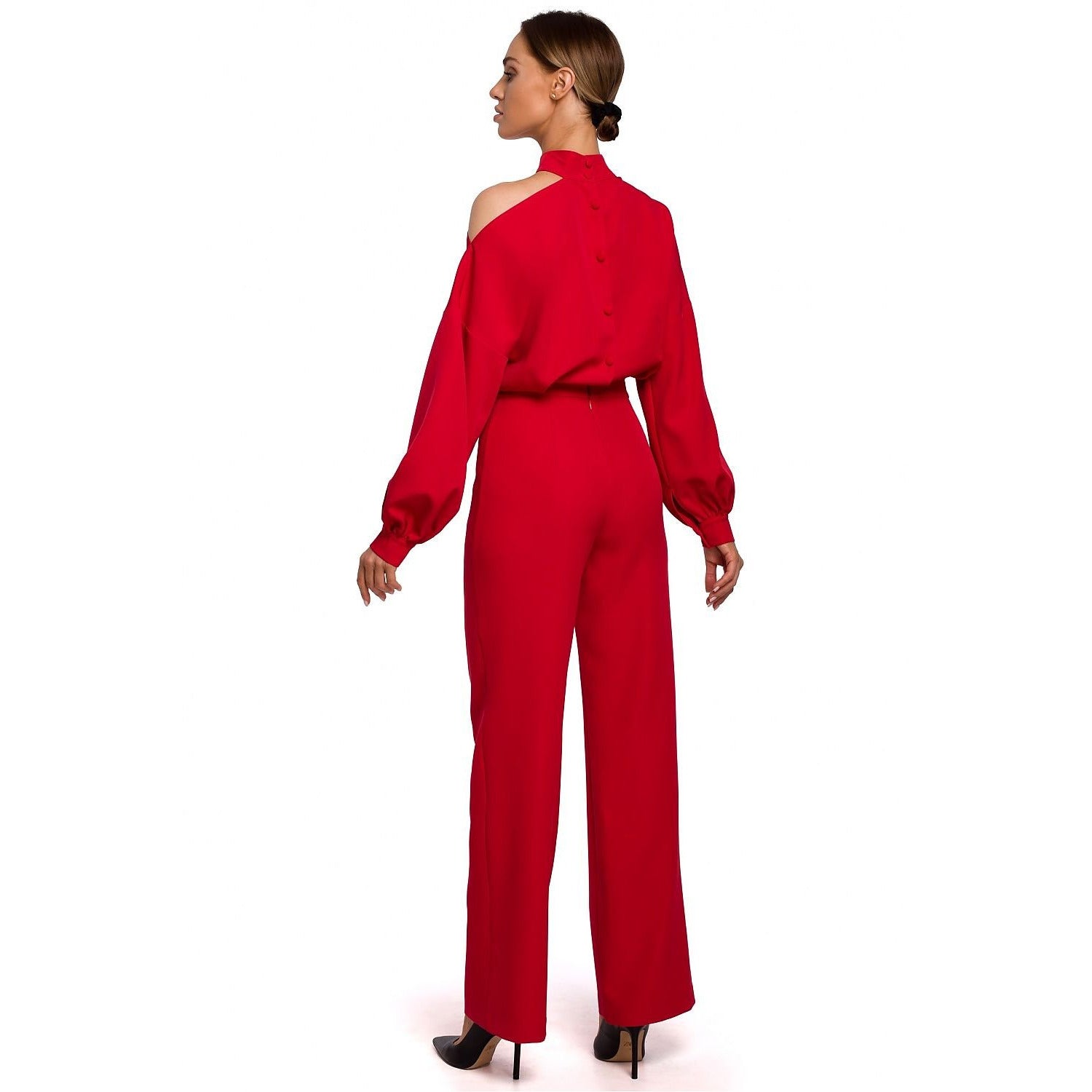 Red Jumpsuit Suit Model 147459 Moe - KME means the very best