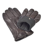 Load image into Gallery viewer, Reed Men&#39;s Genuine Leather Warm Lined Driving Gloves - Touchscreen Texting Compatible - Imported - KME means the very best
