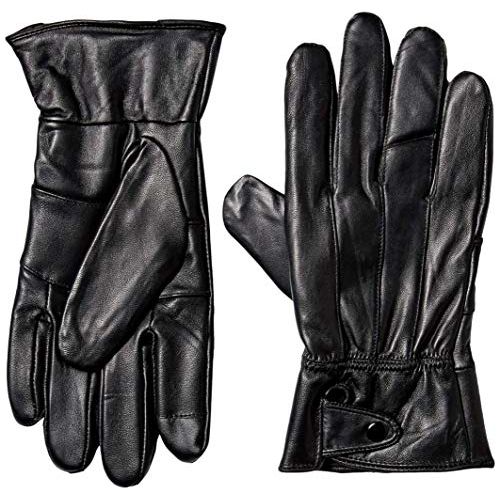 Reed Men's Genuine Leather Warm Lined Driving Gloves - Touchscreen Texting Compatible - Imported - KME means the very best