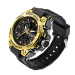 Load image into Gallery viewer, SANDA Luxury Brand Watch Men Military Outdoor Sports Waterproof Watches Dual Display Quartz LED Digital Clock Relogio Masculino - KME means the very best
