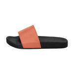 Load image into Gallery viewer, Slippers Women&#39;s Slide Sandals, Burnt Sienna Red - KME means the very best
