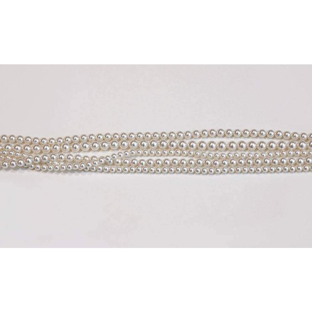 Sophisticated Bold White Pearl Necklace - KME means the very best
