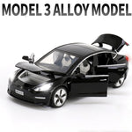 Load image into Gallery viewer, Tesla MODEL X MODEL 3 MODEL S MODEL Y Alloy Car &amp; Truck Model Diecasts Toy Car Sounds and Light Kid Model Toy Cars and Trucks 1:32 - MUWANZHI - KME means the very best
