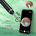 Load image into Gallery viewer, The Very Best Ear Wax Removal Tool - 1920P HD with LED Lights for iPhone, iPad, Android | Precision Ear Care - KME means the very best
