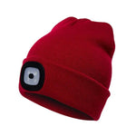 Load image into Gallery viewer, The Very Best LED Light Knitted Hat - Night Sports Beanie | Warm, Windproof, Stylish - KME means the very best

