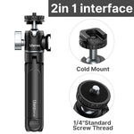 Load image into Gallery viewer, ULANZI U-Vlog lite Mini Tripod Selfie Stick with 360° Ball Head &amp; amp - KME means the very best
