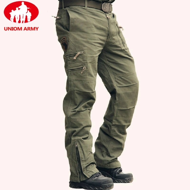 UNION ARMY Men's Camo Cargo Pants – Durable Cotton Tactical Trousers - KME means the very best