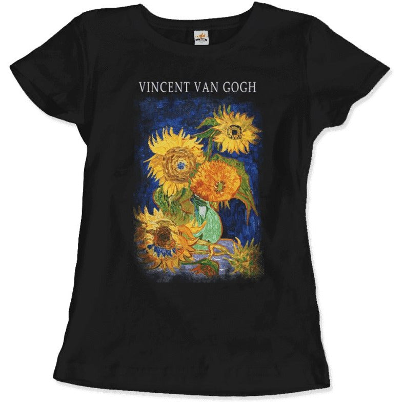 Van Gogh Five Sunflowers 1888, Artwork T-Shirt - KME means the very best